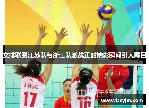 女排联赛江苏队与浙江队激战正酣精彩瞬间引人瞩目